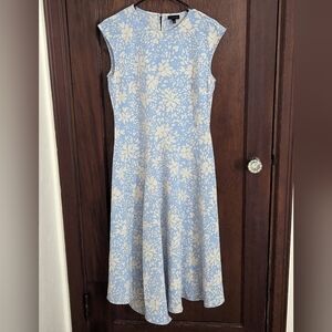 Who What Wear Floral Midi Dress Size Medium